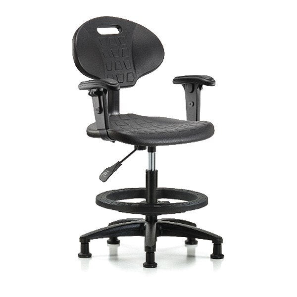 Erie Med Bench Chair, AA, BF, Glides