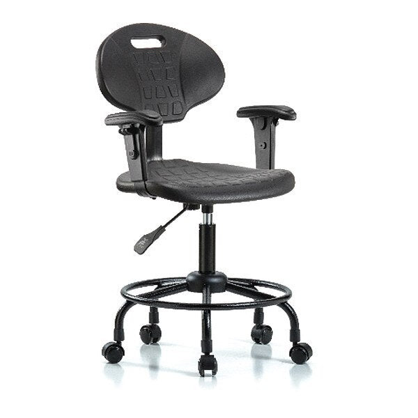 Erie Med Bench Chair, RT, AA, Casters