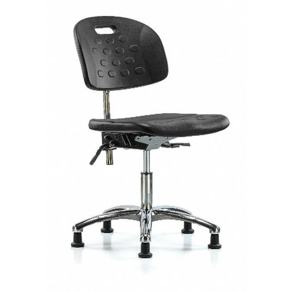 Vinyl Clean Room Chair, 17-3/4