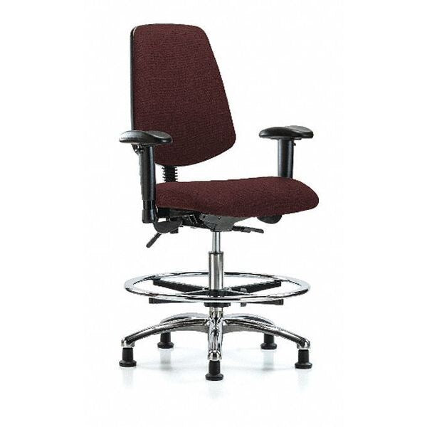 Fab Med Bench Chair, Bk, CF, Glds, Bur