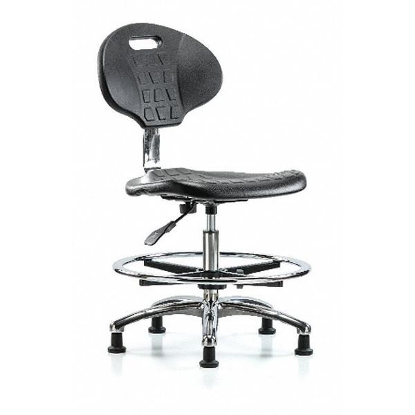 Vinyl Medium Bench Chair, 19-1/2