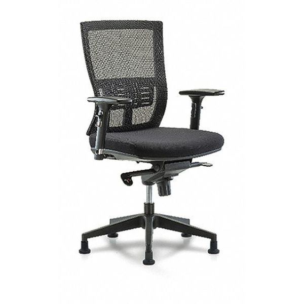 Desk Chair, Mesh, 18-1/2