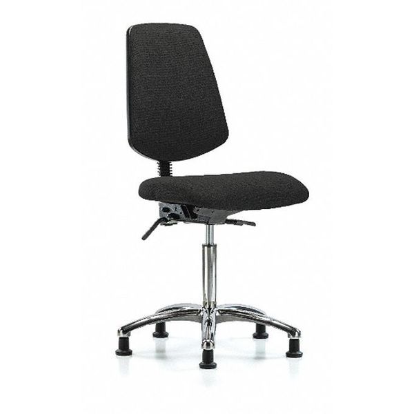 Fab Med Bench Chair, Bk, Glds, Blk, Weight Capacity: 300 lb.