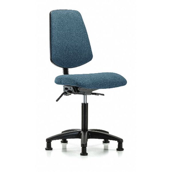 Fab Med Bench Chair, Bk, Tilt Glds, Blu