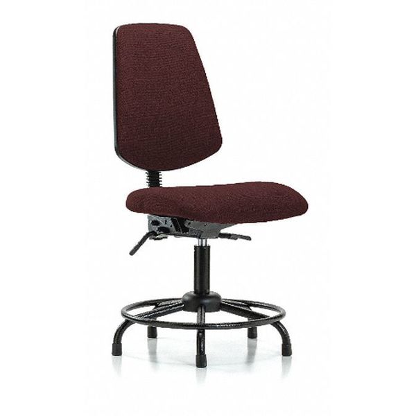 Fab Med Bench Chair, Bk, RT, Glds, Bur, Arm Style: No Arms