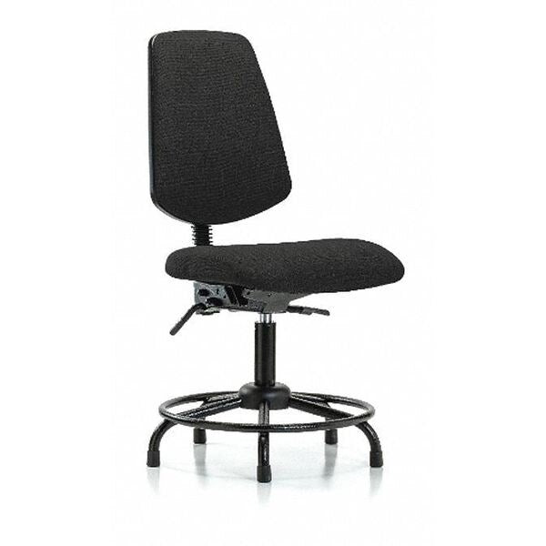 Fab Med Bench Chair, Bk, RT, Glds, Blk, Arm Style: No Arms