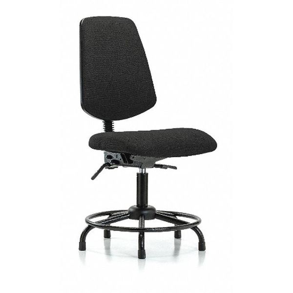 Fab Med Bench Chair, Bk, RT, Glds, Blk, Frame Material: Powder Coated Steel