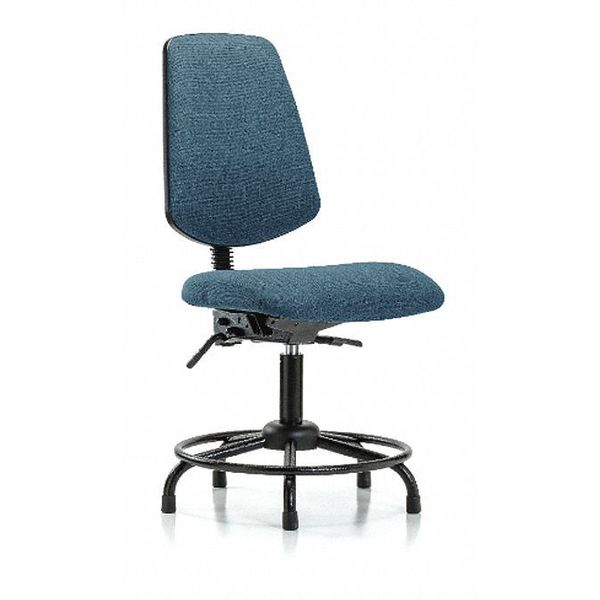Fab Med Bench Chair, Bk, RT, Glds, Blu, Weight Capacity: 300 lb.