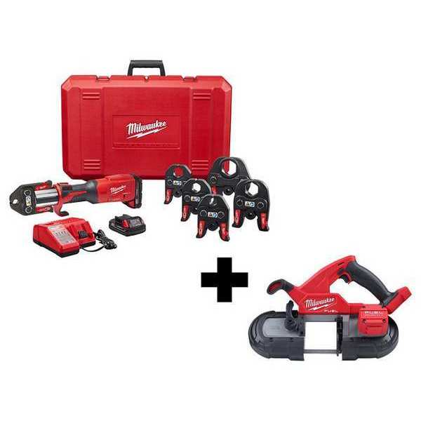 Pressing Tool Kit, 18V, 14-3/16