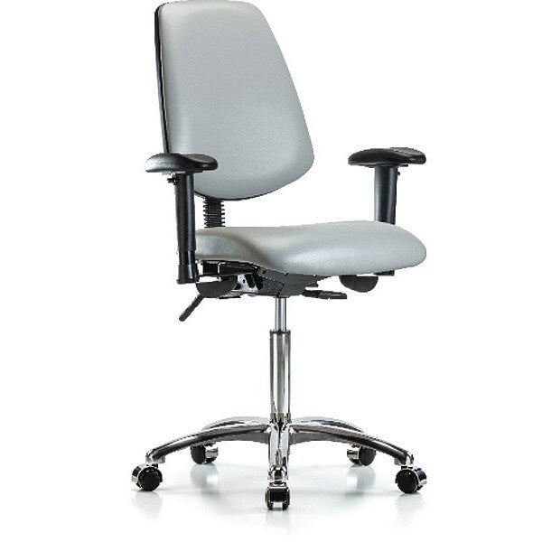 Medium Bench Chair, Vinyl, 22