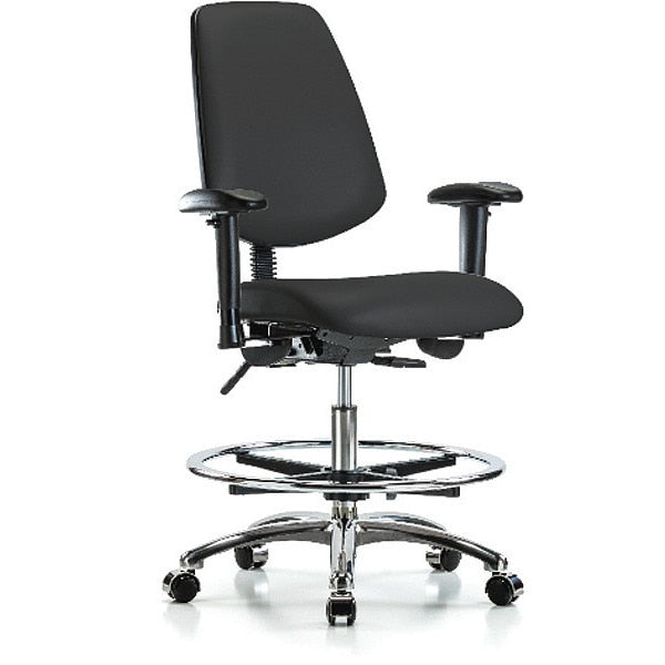 Medium Bench Chair, Vinyl, 22
