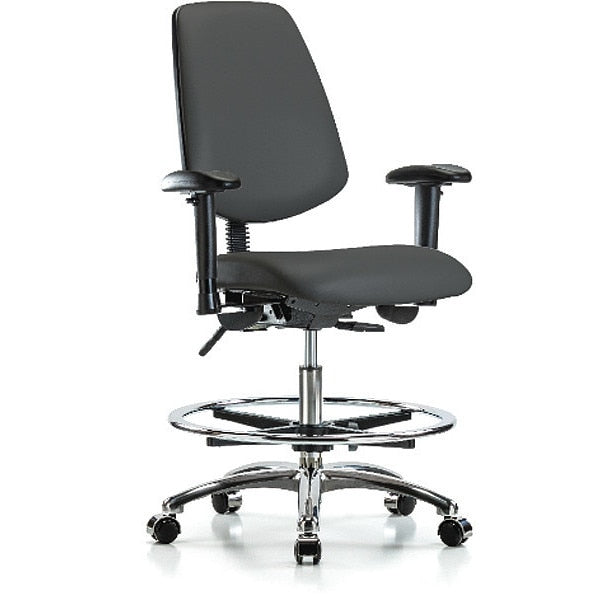 Medium Bench Chair, Vinyl, 22
