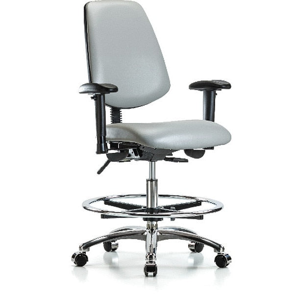 Medium Bench Chair, Vinyl, 22