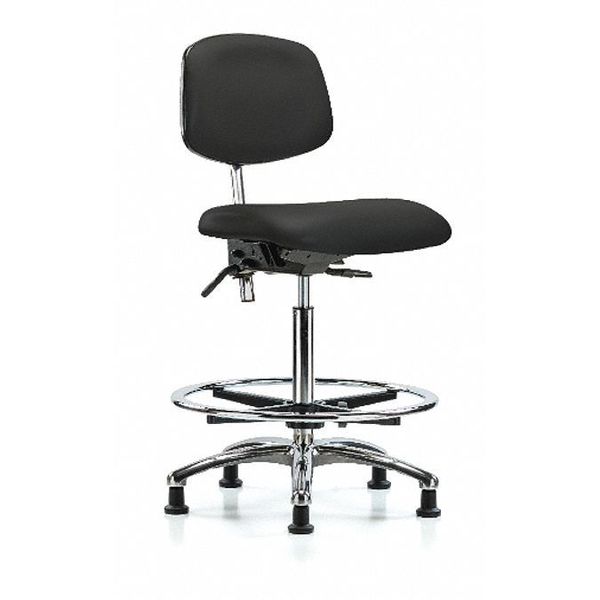 Clean Room Chair, Vinyl, 26-1/4