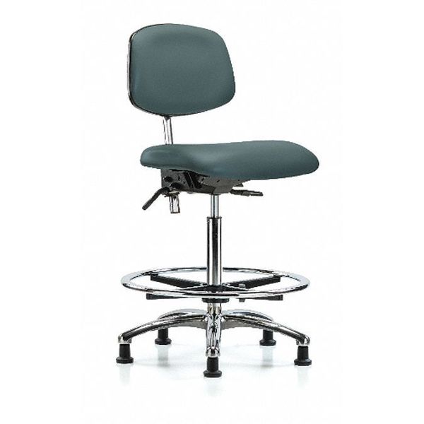 Clean Room Chair, Vinyl, 26-1/4