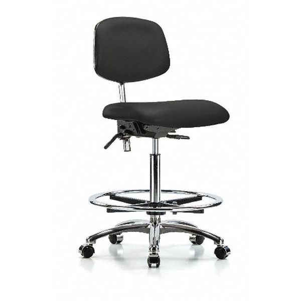 Clean Room Chair, Vinyl, 26-1/4