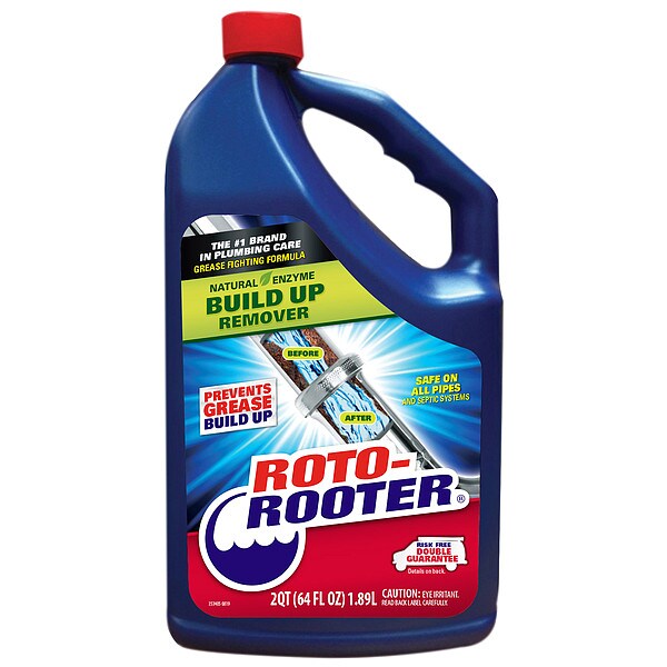 Build-Up Remover, Bottle, 64 oz, PK4