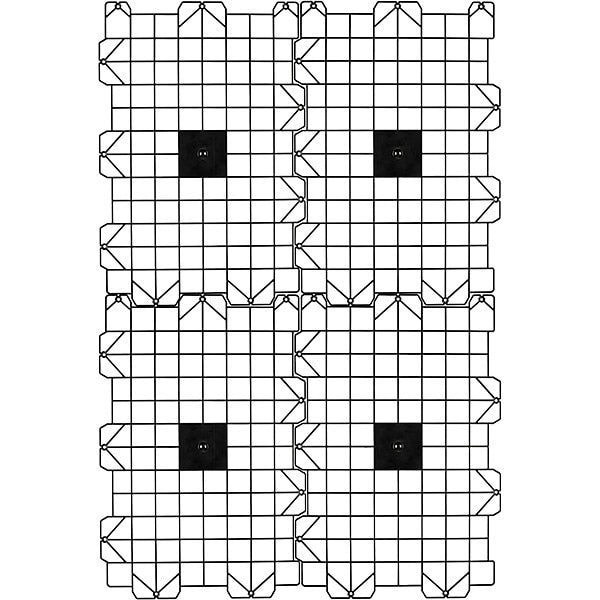 Attic Plastic Flooring, PK 4
