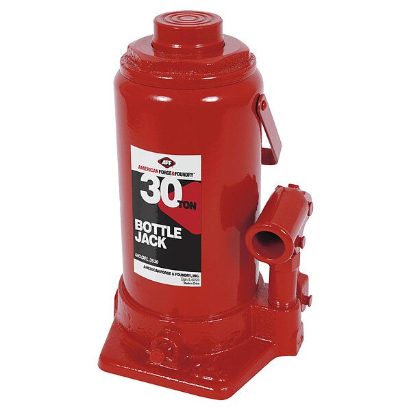 Bottle Jack, 30 ton, Max Lift 18 5/8