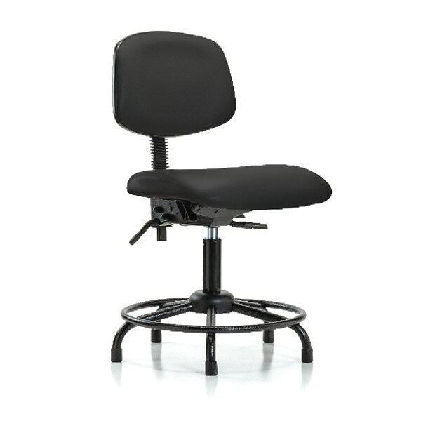 Bench Chair, Vinyl, RT Glides, BLK