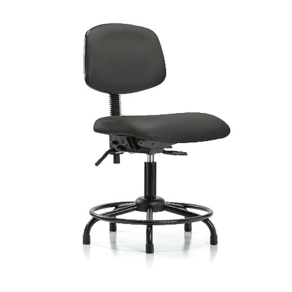 Bench Chair, Vinyl, RT Tilt, Gld, Gry