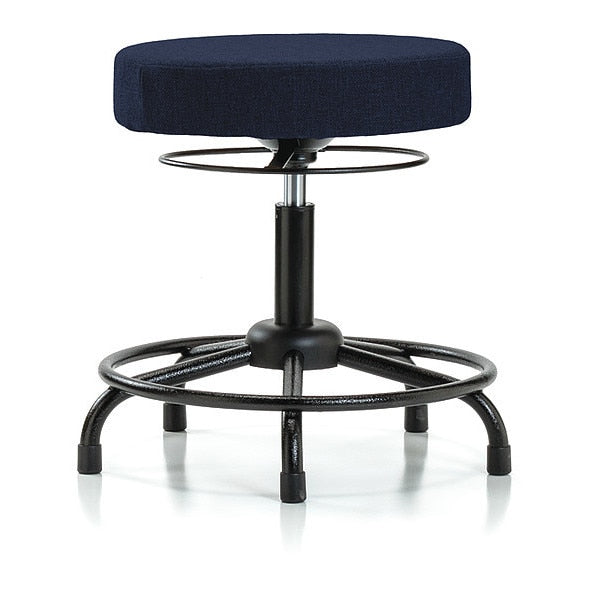 Desk Stool, Fabric, RT, Glides, Nav