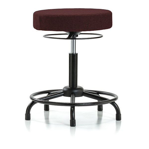 Bench Stool, Med, Fabric, RT, Glides, Bur