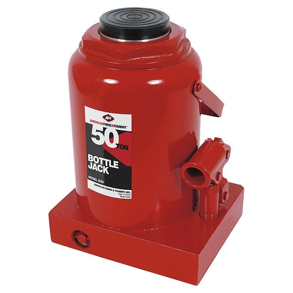 Bottle Jack, 50 ton, Max Lift 19