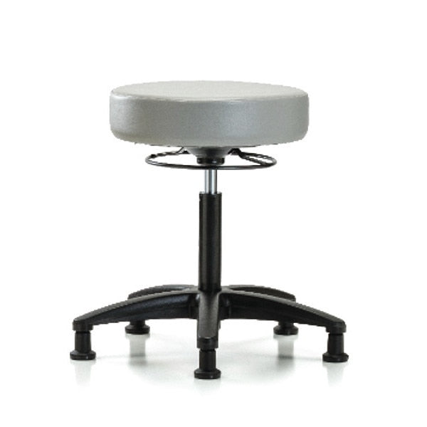 Bench Stool, Med, Vinyl, Glides, Dov