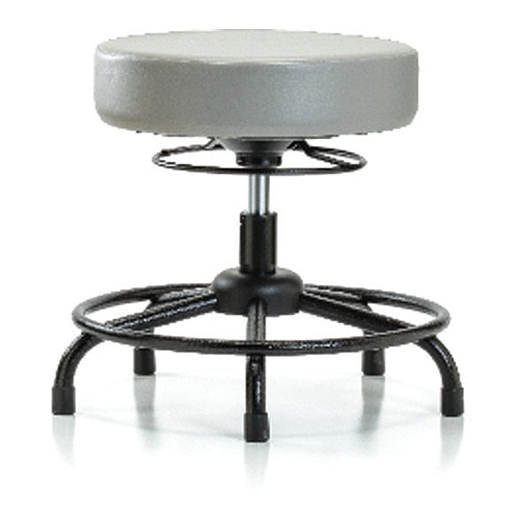 Desk Stool, Vinyl, RT, Glides, Dov