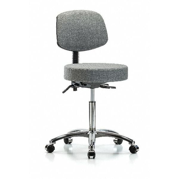 Ben Stool, Med, Fab, Bk Cast, Gry