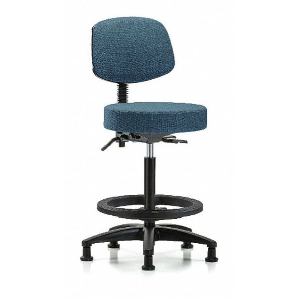 Bench Stool, Hi, Fab, Bk, Tilt, BF, Gld, Blu