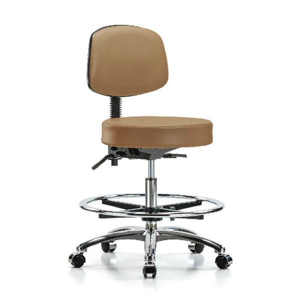 Ben Stool, Vin Med, Bk, CF, Cast, Taupe