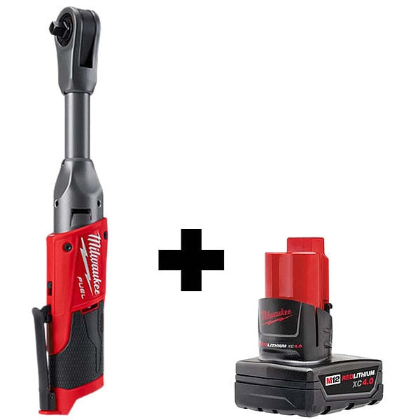 Ratchet, Cordless, 12V DC, 55 ft-lb Torque