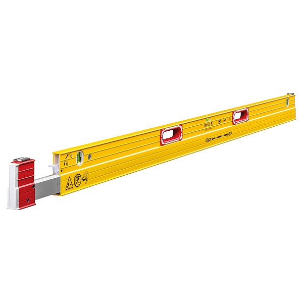 Plate Level, Aluminum, 6 to 10 ft L, 3 Vial