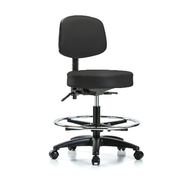 BenchStool, Med, Vin, Bk, Tilt, CF, Cast, BLK