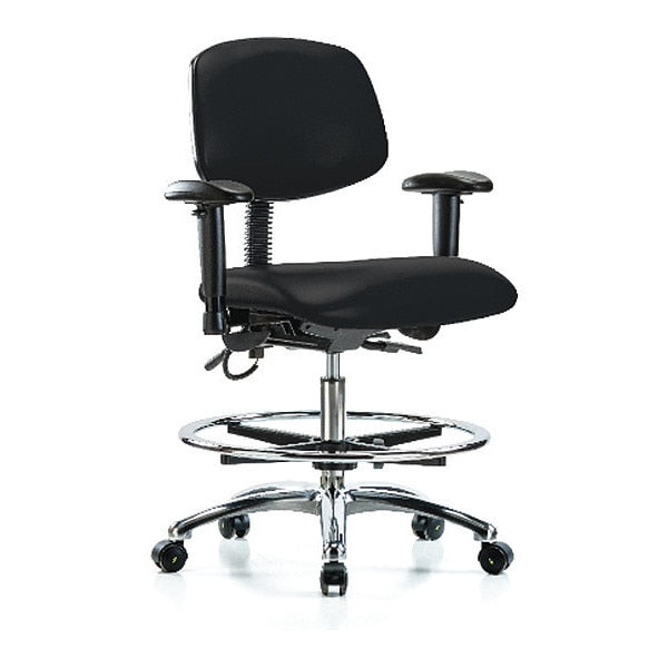 Vinyl Medium Bench Chair, 21-1/2