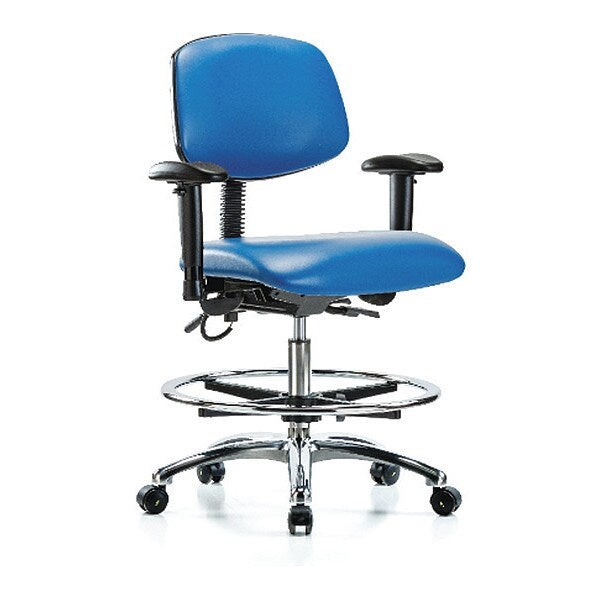 Vinyl Medium Bench Chair, 21-1/2