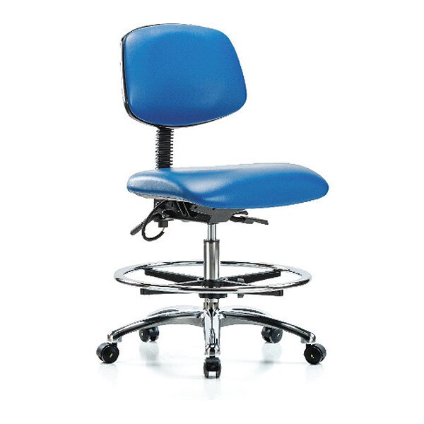 Vinyl Medium Bench Chair, 21-1/2