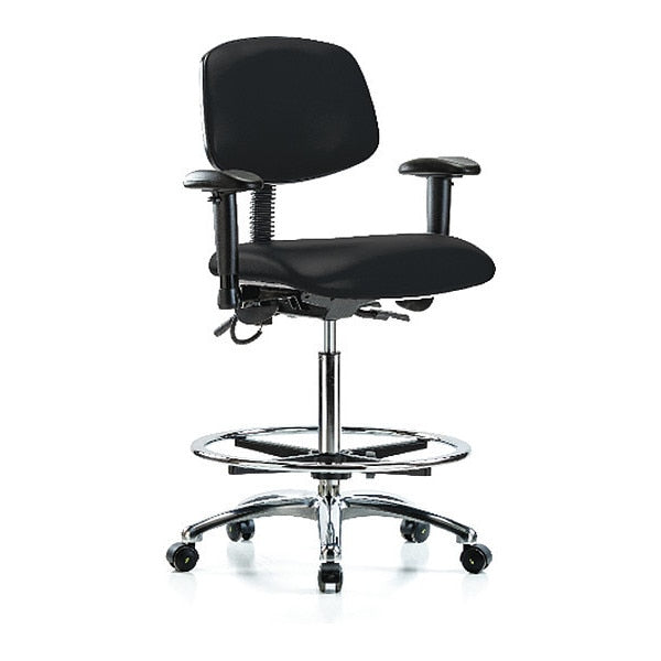 Vinyl Medium Bench Chair, 26-1/4