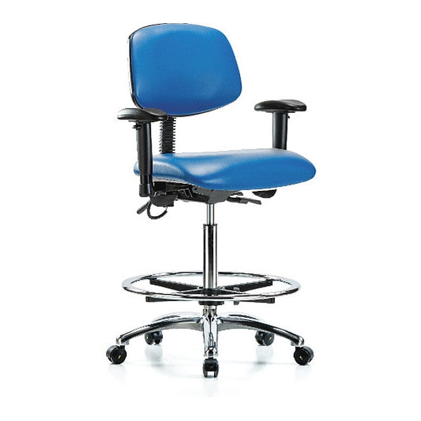 Vinyl Medium Bench Chair, 26-1/4