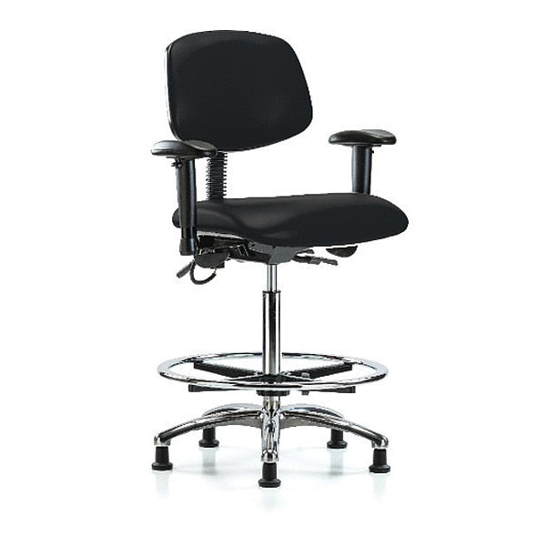 Vinyl Medium Bench Chair, 26-1/4
