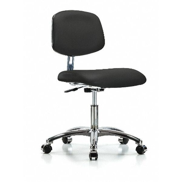 Clean Room Chair, Vinyl, 18-1/2