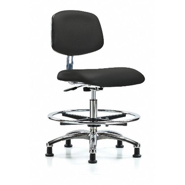 Clean Room Chair, Vinyl, 21-1/2