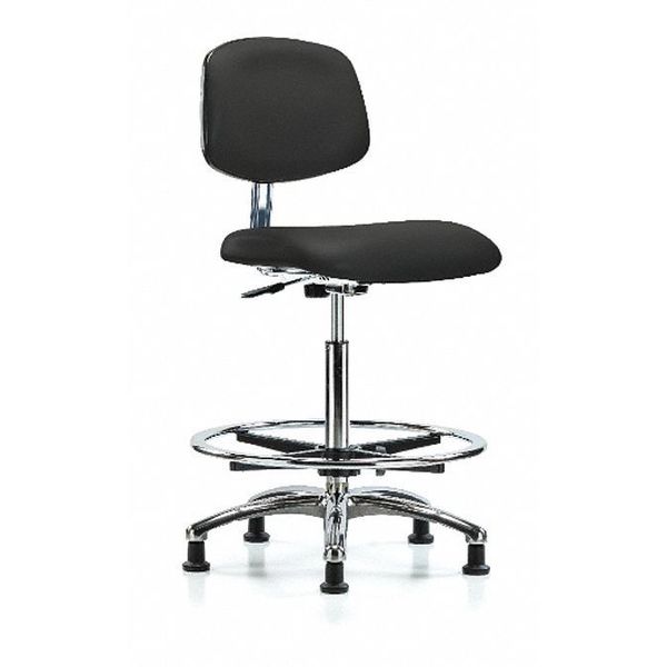 Clean Room Chair, Vinyl, 25-3/4