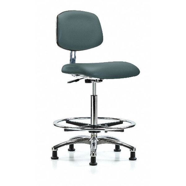Clean Room Chair, Vinyl, 25-3/4