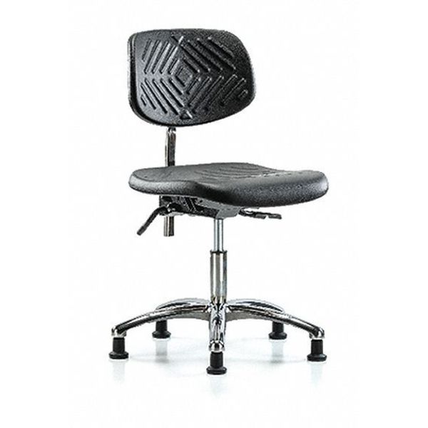 Clean Room Chair, Vinyl, 17-1/2