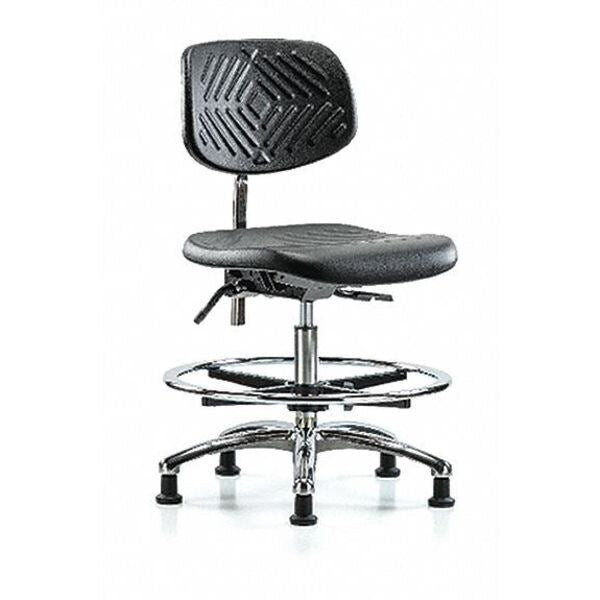 Clean Room Chair, Vinyl, 20-1/4