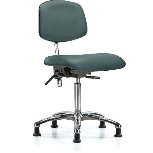 Clean Room Chair, Vinyl, 21-1/2
