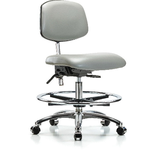 Clean Room Chair, Vinyl, 22